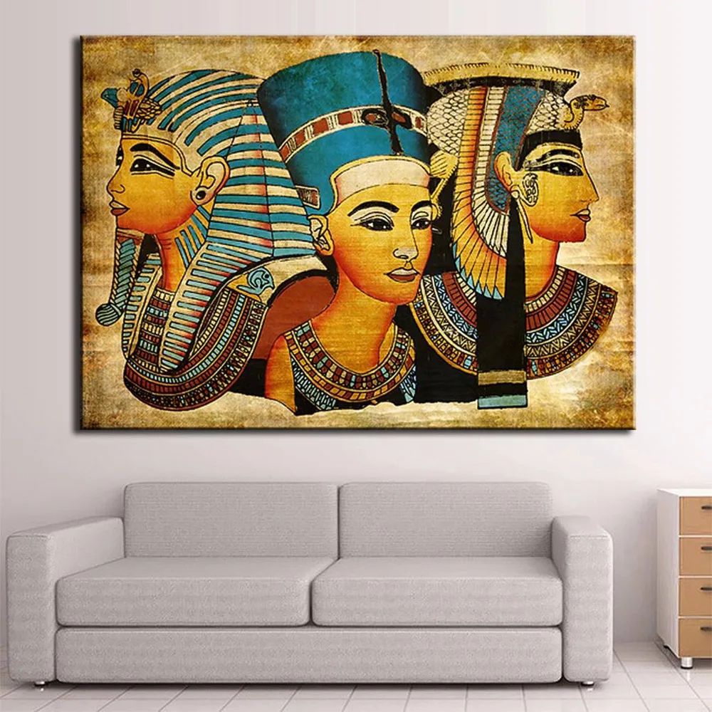 

1 Panel Fashion HD Large Canvas painting The egyptians Home Decor Cheap Modern Canvas Art Canvas Paintings