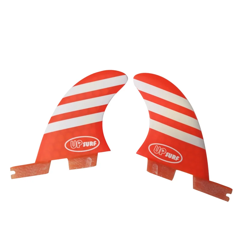 

FCSII GL Surfboard Blue/Red color Honeycomb Fins Twin fin set FCS 2 Fin Hot Sell FCS II Fin Quilhas