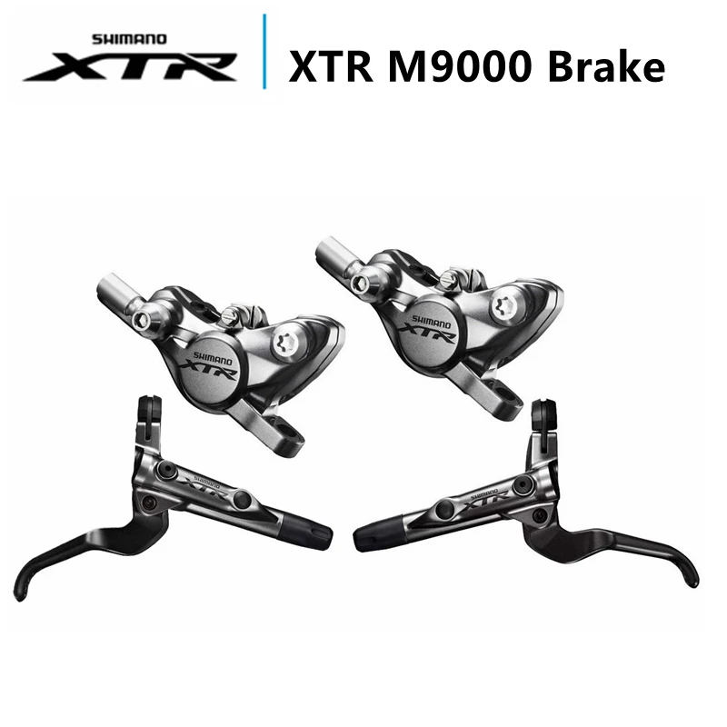 

Shimano XTR BR-M9000 / M9020 + BL-M9000 XC / TR -Race Disc Brake Set FW + RW - I-Spec II for MTB