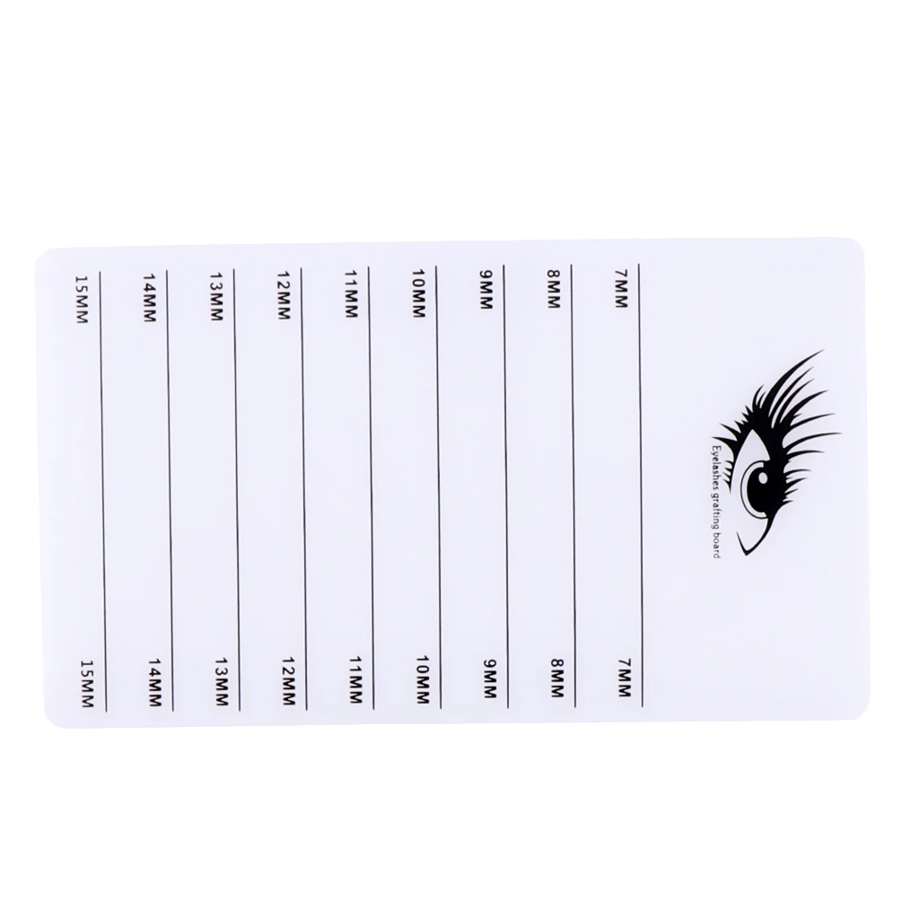 False Lashes Adhesive Glue Pallet Holder for Eyelash Extensions Acrylic Eye Lash Stand Pallet Holder/ Lashes Tray Strip Pallet 