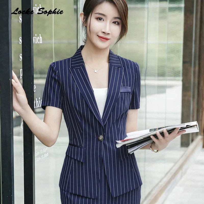 1pcs Women's Plus size Blazers coats 2019 Summer cotton blend Short sleeve Small Suits jackets ladies Skinny Blazers Suits coats