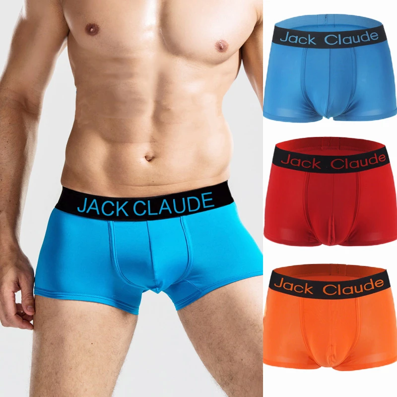 10 calzoncillos de marca de los hombres del boxeador Homme Sexy Gay ropa Cueca joven boxeador de los hombres 10 Uds ropa interior man boxer|boxer brandbrand boxers - AliExpress