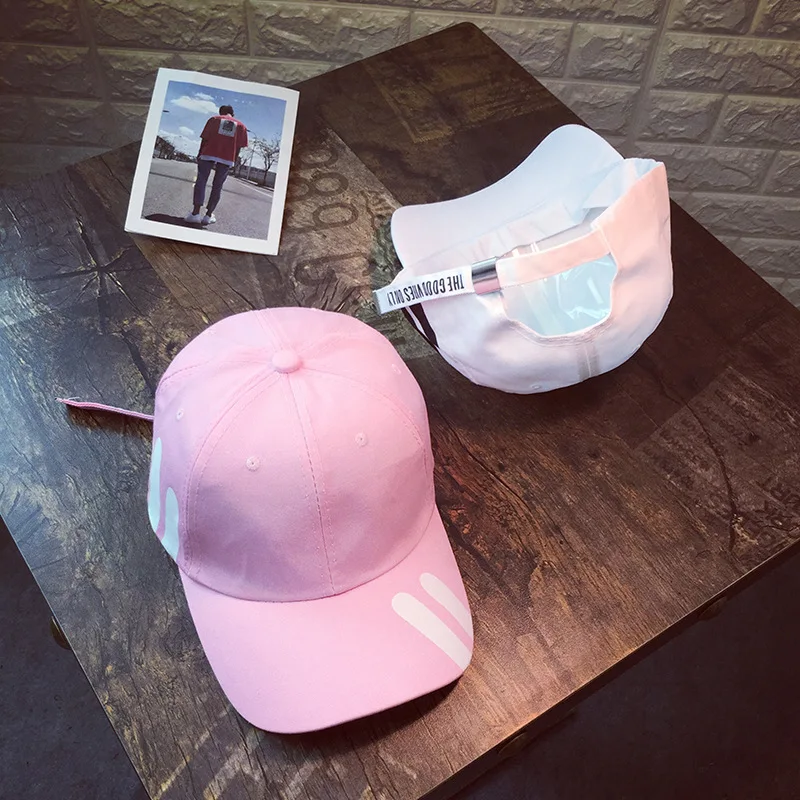 2019 New Hat women Korean couple hip hop baseball caps fashion men youth leisure out sun hat student cap gorra hombre snapback - Image 5