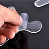 1 Pair New Silicone Back Heel Liner T-shape anti-friction Gel Cushion Pads Insole High Dance Shoes Grips for Shoes ► Photo 3/5