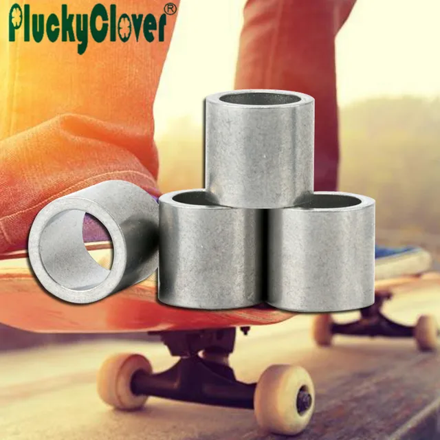 4pcs Black/ Silver Spacers for 608 bearings Spacer Axis Sleeve Speed