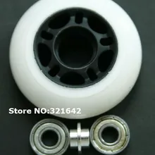 85A HV Seba PU коньки колеса, скейт доска/слалом/Тормозная обувь для роликов, скейтборда колеса Набор, ABEC-7 подшипники, широкий 24 мм