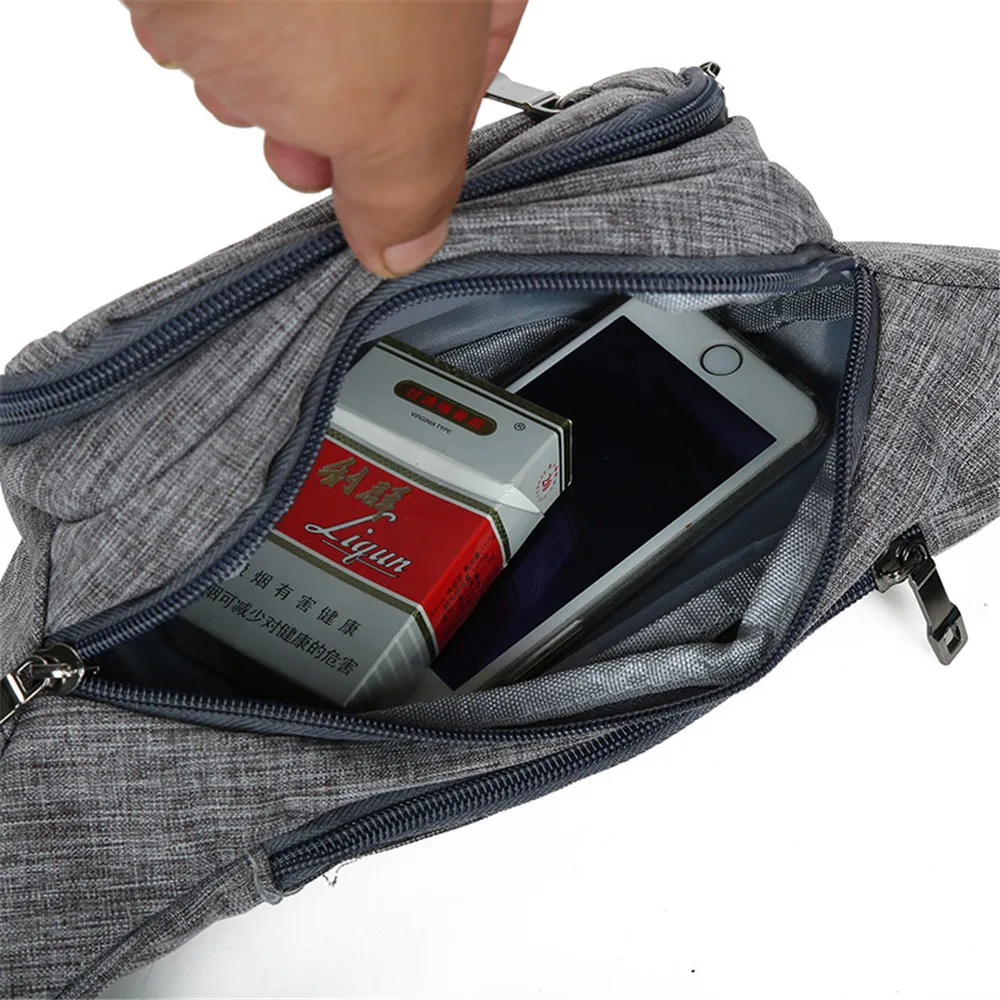 BISI GORO нейлоновые мужские сумки Спортивная повседневная сумка через плечо Оксфорд спортивная сумочка на ремне поясная сумка 2019 модная