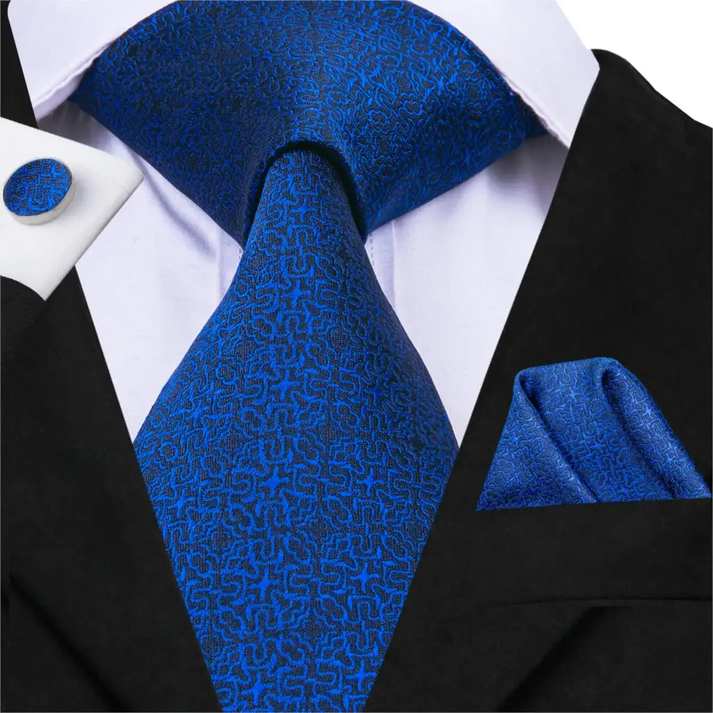 Hi Tie Luxury Silk Ties for Men Brand Designer Classic Business Party