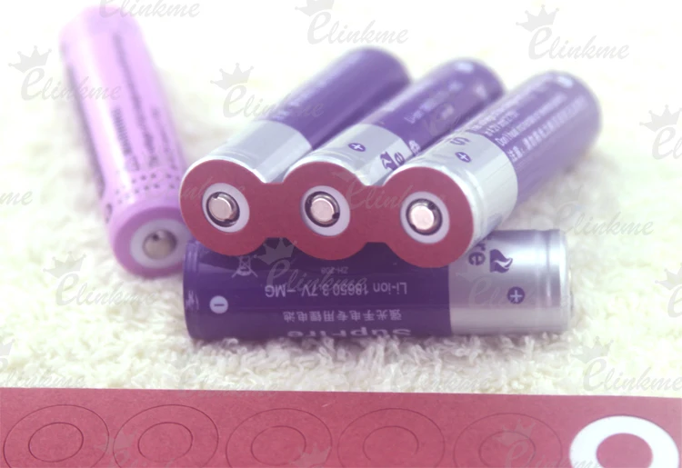 

20pcs cardboard 3x 18650 battery Insulators Electrical Insulating Adhesive Paper insulation washer isolation paper