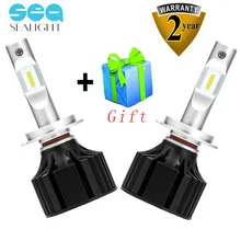 SEALIGHT H4 LED H7 LED H8 H9 H11 9005 9006 Car Headlight 90W 12000LM 9003 HB2 Auto Headlamp Hi/Lo Beam Bulb 6000k Replace xenon