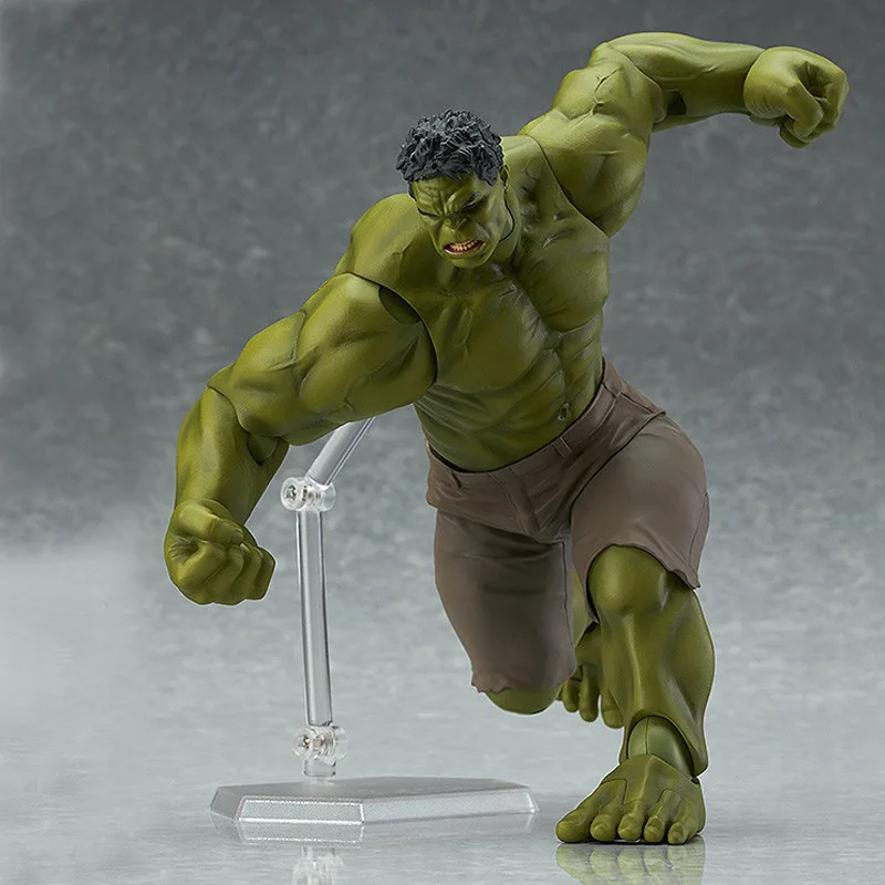 ALEN Anime Avengers Incredible Hulk Figma 271# Iron Man Hulk Buster Action Figure Age Of Ultron Hulkbuster 16CM PVC Toy