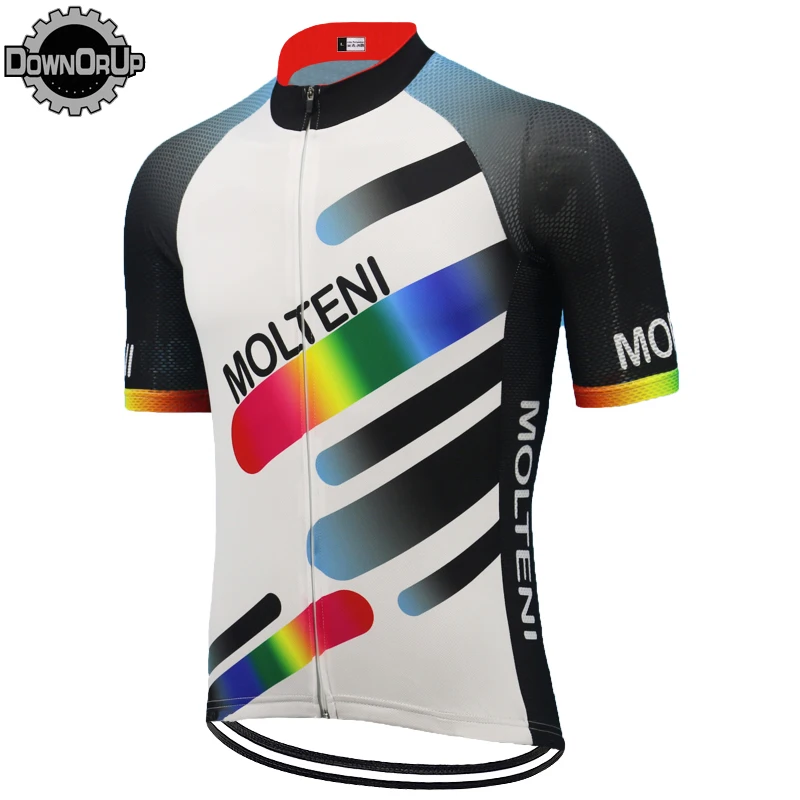 

ITALIA men cycling jersey pro team cycling clothing Top Quality bicycle Jersey MTB maillot ciclismo MOLTENI team Won 663 games