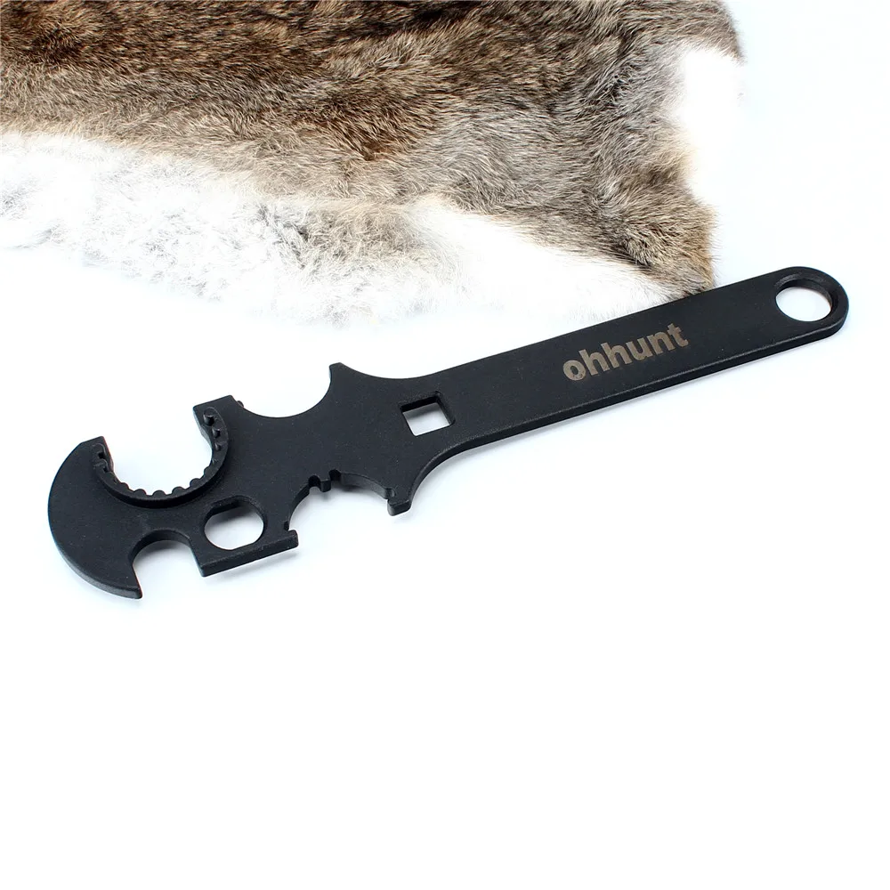 ohhunt Gunsmith Armorer's All In One Heavy Duty .223 5.56 Stock Combo Wrench Tool for AR15 M4 Rifle Hunting Gun Accessories (2)