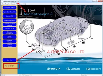 

2017 TIS Techstream V12.00.137[04.2017] Full Crack + Flash Reprogramming DVD For Toyota