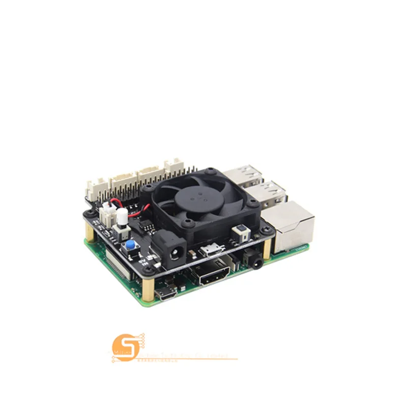 Raspberry Pi X735 gestión de potencia y de refrigeration automatica placa de expansión On desconexión seguros para Raspberry Pi