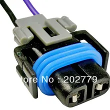 Longyue 2 шт. H11 универсальные противотуманные и поворотная Лампа Socket/Скорость Сенсор Разъем Pigtail 10 см провода