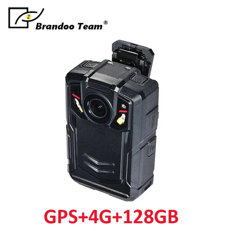 

1080P police body worn camera body wearable camera with GPS 4G function with 128GB built-in memory