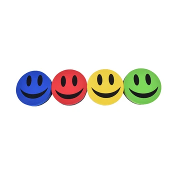 

1 pc magnetic whiteboard eraser for whiteboard school and office smile face Rubber Whiteboard Cleaner Dry Marker Eraser