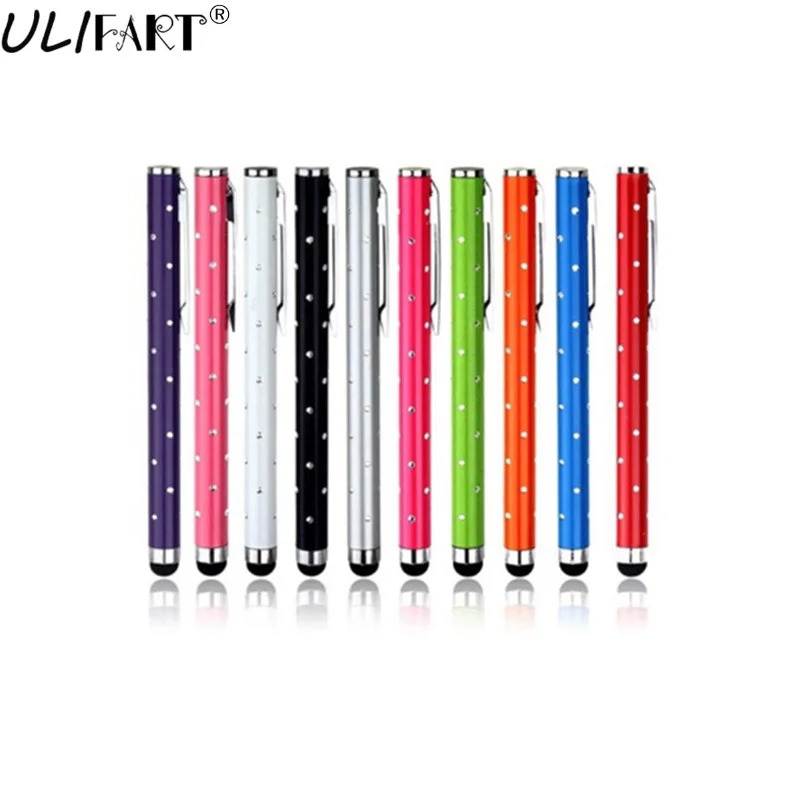 

ULIFART Universal Capacitive Touch Screen Stylus Pen Metal Mesh Micro-Fiber Tip Touch Stylus For Tab IpadIphone Samsung