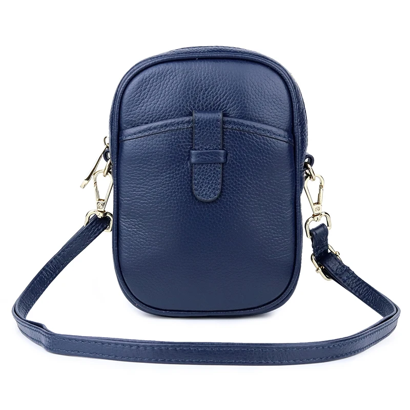 

New Arrivals Bucket Ladies Cross-body Bags 2019 High-end Market Genuine Leather Mobile Phone Bags Luxurious Female Messenger Bag