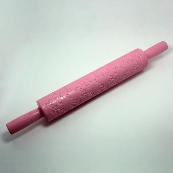 (4pcs/lot)Free Shipping FDA High Quality Plastic Fondant Rolling Pin in