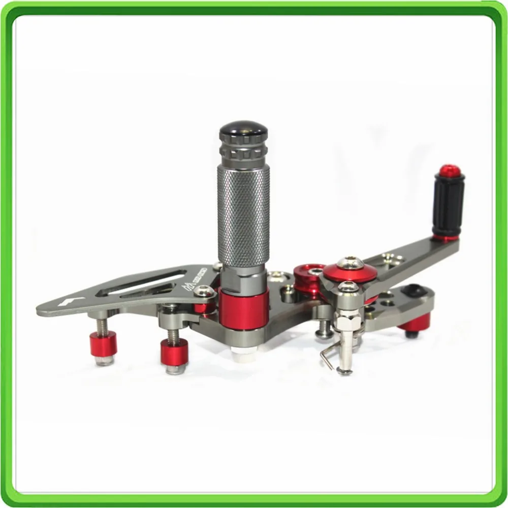 CNC Adjustable Rearsets Rear set sets Foot Rest Pegs Pedal for KTM 1290 SUPER DUKE R 2014 2015 2016 (48)