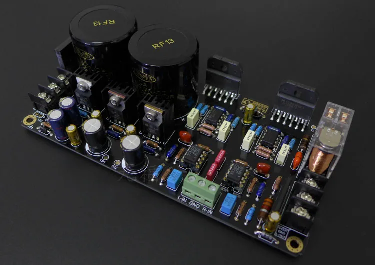 HIEND классический двойной LM3886 стерео усилитель 68 Вт * 2 8ohm 100 4ohm собранный и