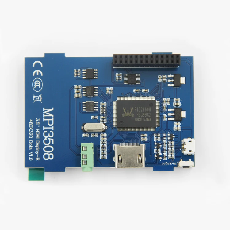 Сенсорный ЖК экран 3 5 дюйма HDMI USB реальное разрешение HD 480x320 Pi1 B нулевой TFT дисплей