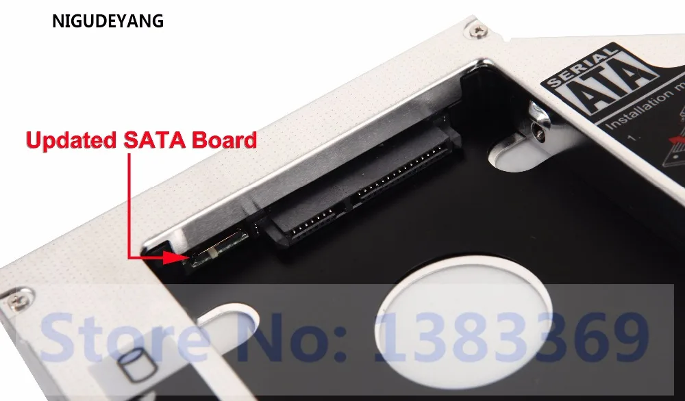 NIGUDEYANG 2nd SSD HDD SATA чехол для жесткого диска корпус Caddy ASUS A53SJ A53T A53E A53SV|sata hard drive case|drive