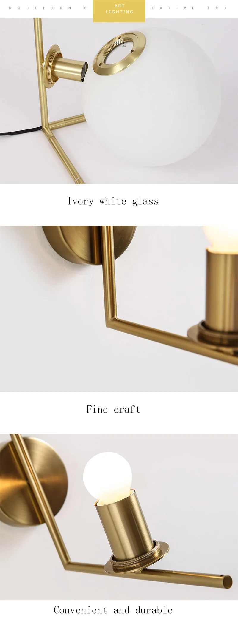 Скандинавский дизайн, постмодерн, золотой, белый металлический светодиодный высокий торшер, светильник-стойка со столом для гостиной, салона красоты