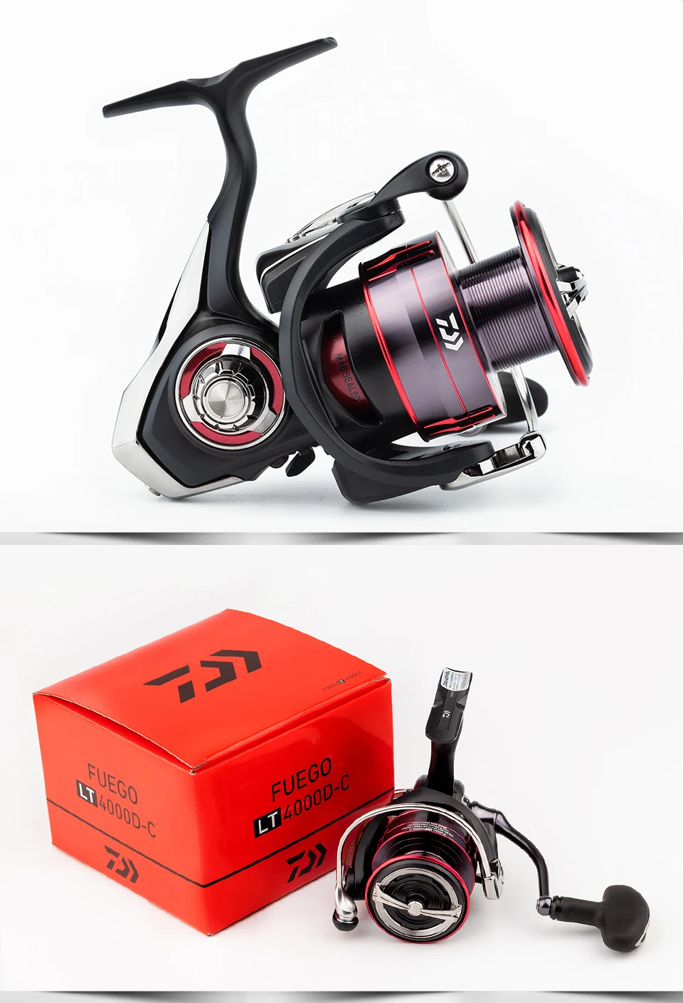 DAIWA FUEGO LT спиннинговая Рыболовная катушка 1000D-XH/2000D-XH/2500-XH/3000-CXH/4000D-CXH/5000D-CXH/6000D-H Углеродные Рыболовные катушки