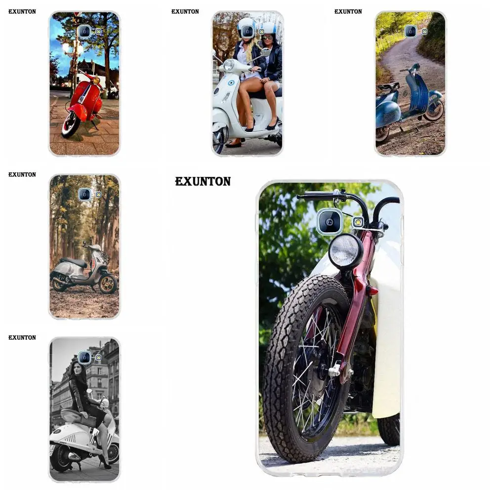

Vespa Scooter For Xiaomi Redmi Note 2 3 3S 4 4A 4X 5 5A 6 6A Pro Plus TPU Cases Capa
