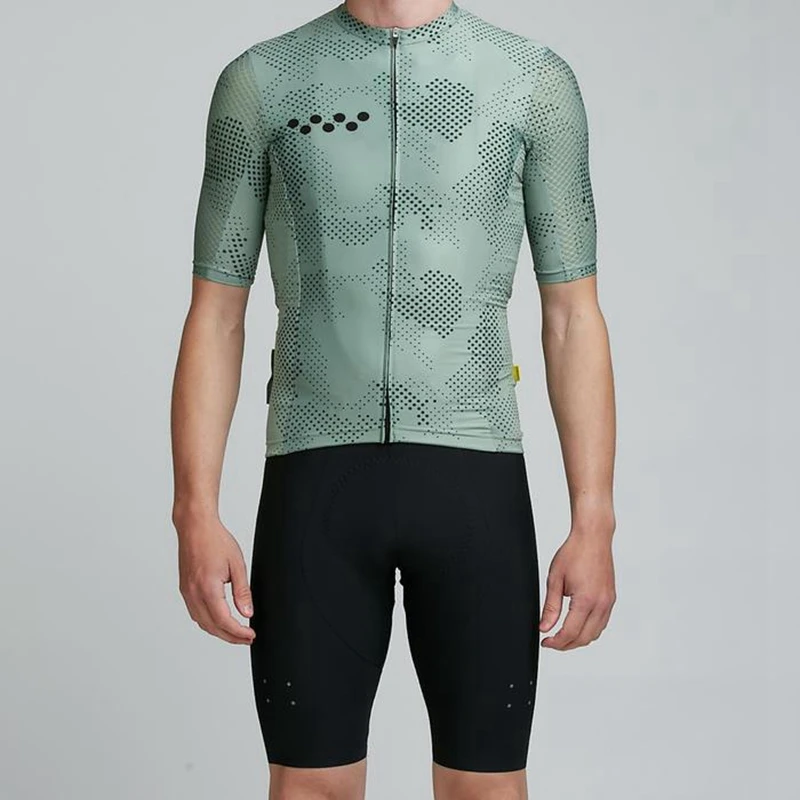 DotCAMO LunaFLY Jersey Atlantic Green Лето короткий рукав Велоспорт Джерси Pro Racing короткий рукав Джерси с Ткань для серфинга