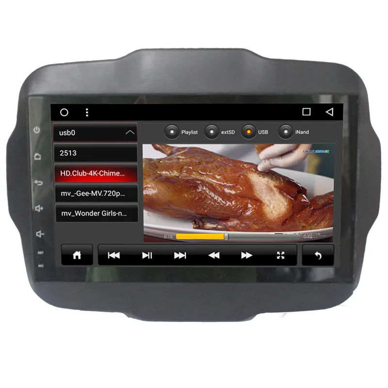 Sale Ectwodvd 9inch Octa Core Android 8.1 Car DVD Player GPS Navigation Multimedia For JEEP Renegade 2016 7