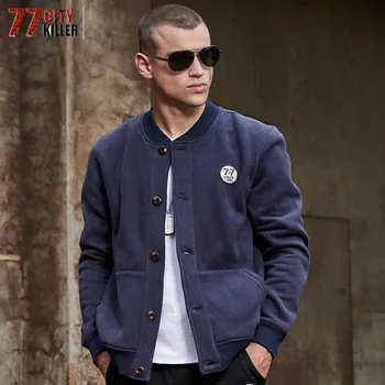 

Bomber Jacket Men Spring Autumn Casual Streetwear Air Force Flight Jacket Men chaqueta hombre Baseball Jackets Plus Size 4XL