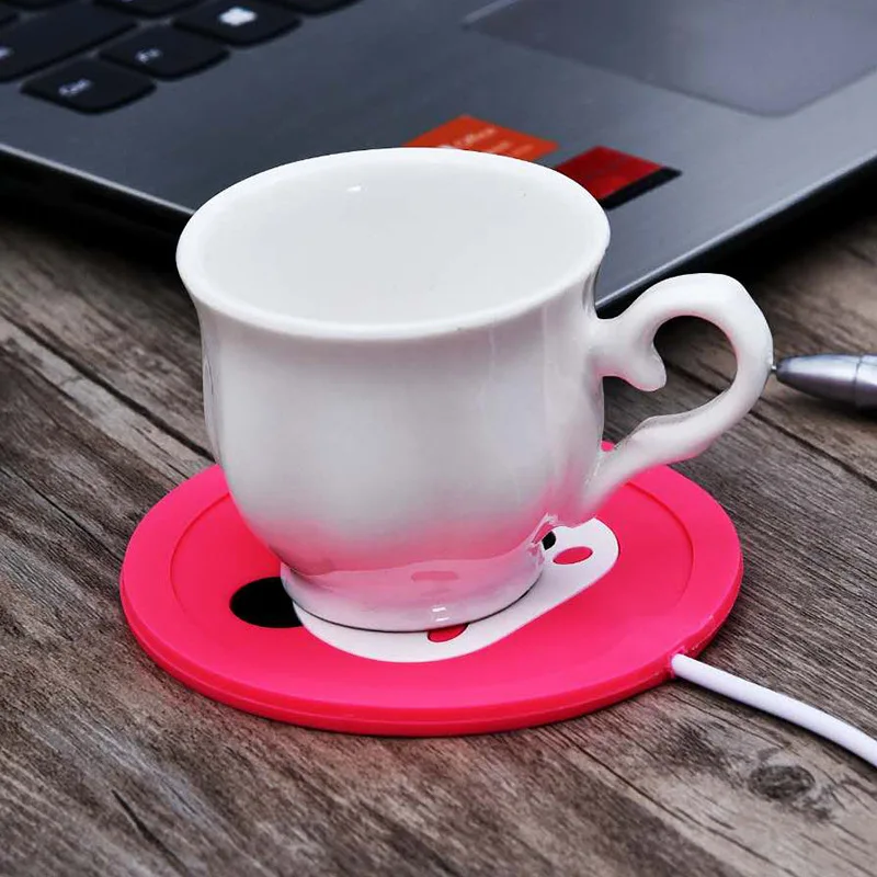 Высокое качество Творческий 5 В USB милый силиконовый нагреватель тепла нагреватель молоко чай кофе кружка горячие напитки напиток чашка