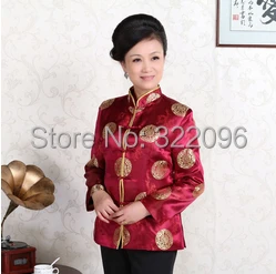 

Shanghai Story new arrival Traditional Chinese Women's satin silk Embroider Jacket Coat Flowers Size S-3XL 5 color J0058