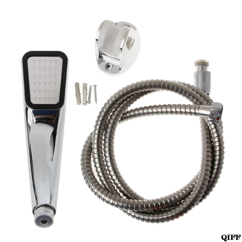 

300 Holes Shower Head Water Saving High Pressurized Bathroom Handheld Shower Set