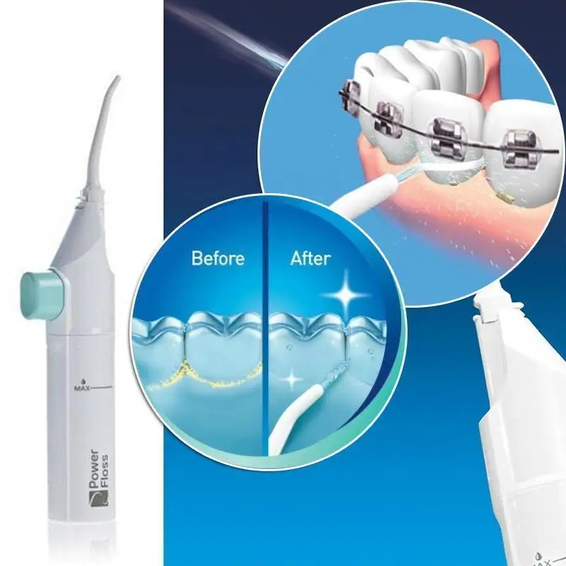 Power Floss Dental Water Jet As Seen On TV Teeth Cleaning Flusher Air