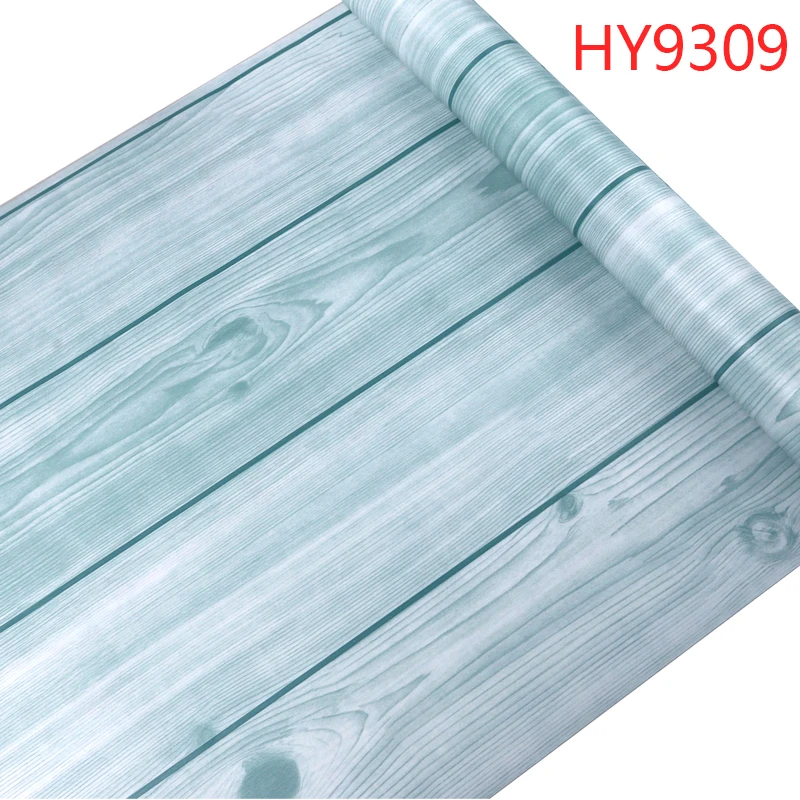 Thick Floor Wood Grain Stickers Pvc Self Adhesive Wallpaper Old