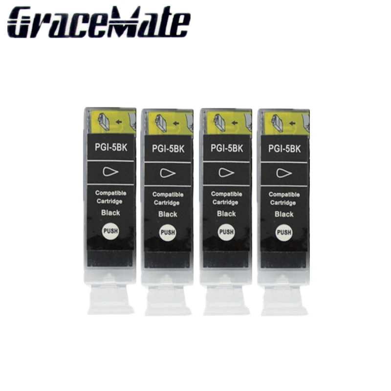 4pcs black ink cartridge Compatible for Canon PIXMA IP4300 IP4500