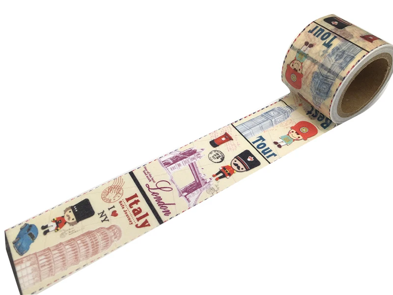 13 узоров маскирующая лента японская рисовая лента школьная Галактическая распродажа фруктовая Сакура облако jiataihe васи лента - Цвет: 2329