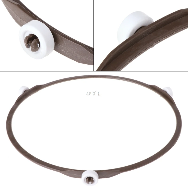 1,4 cm rad höhe Mikrowelle Teile Runde Förmigen Dreh Tablett Glas Platte Unterstützung 6,57 ''Innere