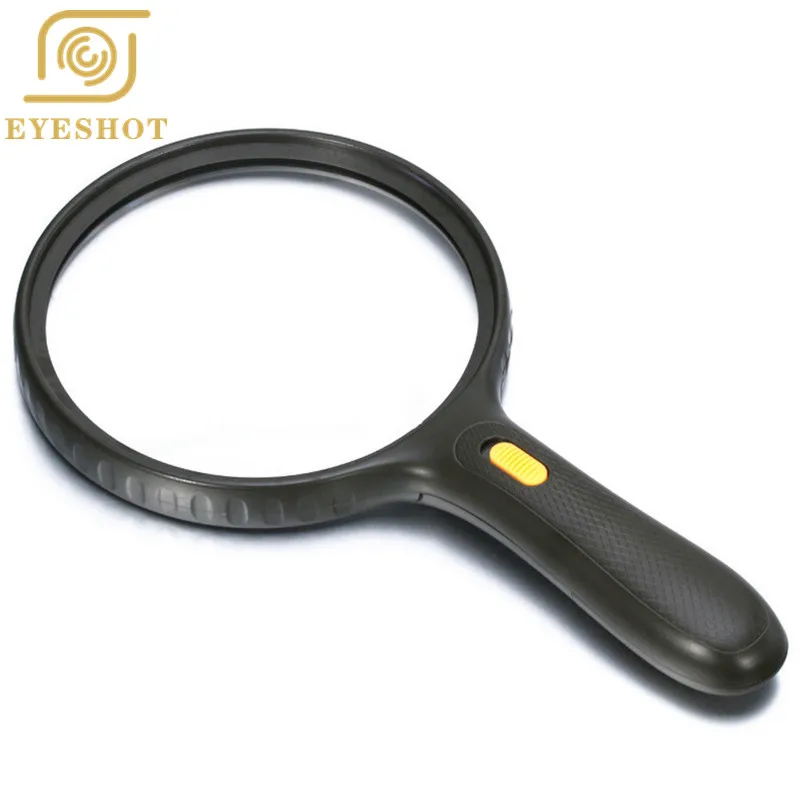 EYESHOT хорошее качество 138 мм Ювелирные изделия увеличительное оптика Стеклянная Ручка Лупа инструмент для ремонта часов лупа для чтения