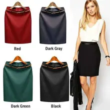 ZOGAA женская модная юбка OL карьера в бизнесе Женская приталенная юбка-карандаш длиной до колена с завышенной талией Элегантная Moda Mujer