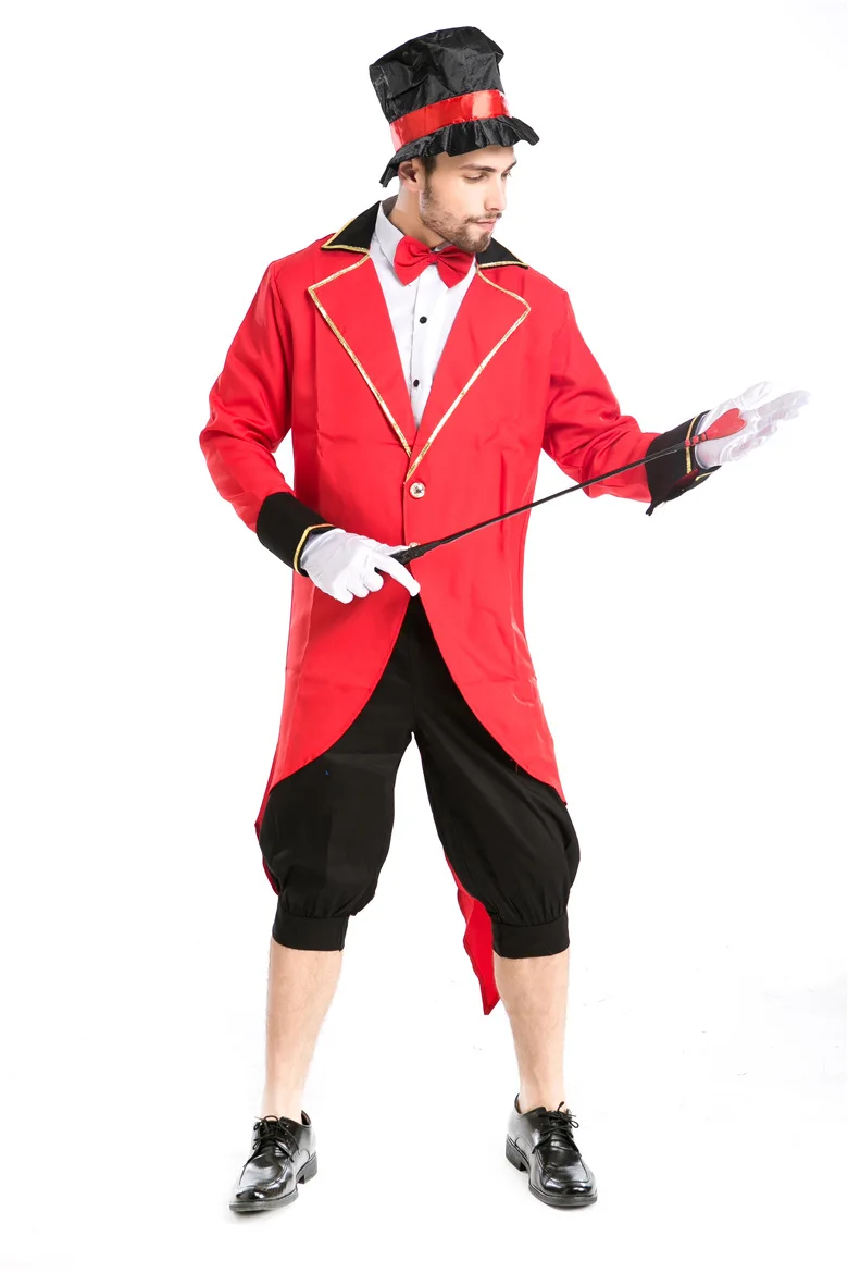 メンズサーカス団長ライオンテイマー衣装タキシード尾ジャケットコートメンズサーカスコスチューム Costume Tuxedo Costume Costumecostumes Circus Aliexpress
