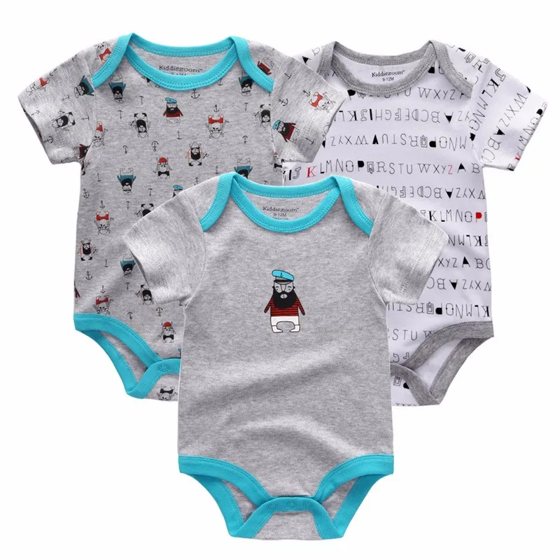 Летняя одежда для новорожденных мальчиков; Roupas de bebe; хлопковый Детский комбинезон с короткими рукавами; Детский комбинезон с героями мультфильмов