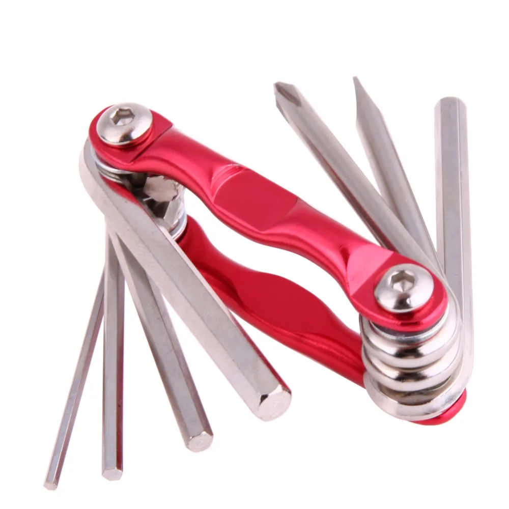 

7 in 1 Bicycle Tools Sets MTB Mountain Road Bike Multi Repair Tool Kit Socket Head Wrench Cycling Screwdriver Tool Multi Tools