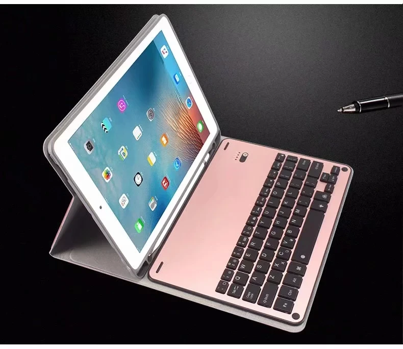Для iPad Pro 10,5 чехол со съемной клавиатурой Bluethooh Smart Sleep Stand Cover карандаш держатель чехол s для iPad Pro 10,5 A1701 A1709