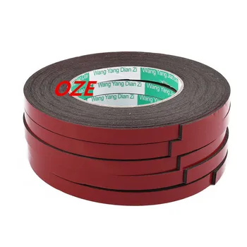 

5Pcs 10 x 2mm Double Sided Sponge Tape Adhesive Sticker Shockproof Tape 5 Meters